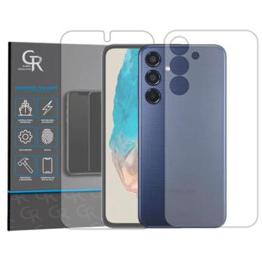 Imagem de Película Hidrogel HD Frente e Verso Para Samsung Galaxy M35 - GR Globa