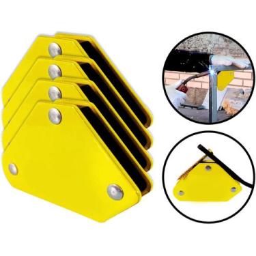 Imagem de Esquadros Magnéticos Multiuso Reforçado Profissional Para Marcenaria C