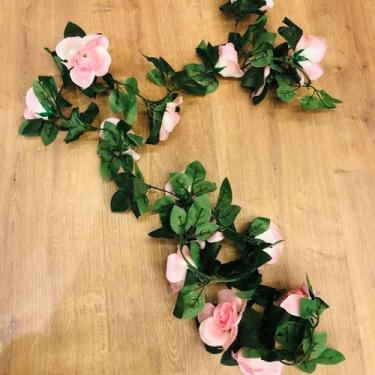 Imagem de Corrente De Flores Artificiais Trepadeira de Flor Florzinhas Decoração