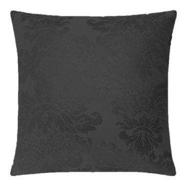 Imagem de Kit 2 Capas de Almofadas Luxo 40x40cm Jacquard Adamascado - Rafaloro E