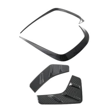 Imagem de For BYD Atto 3 Ev 22-23 FogLights Front Rear Bumper Car Fog Light Covers Fog Lamp Trim byd act 3