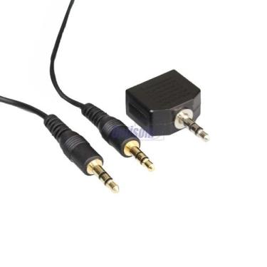 Imagem de Microfone Duplo Lapela Com Fio Para Câmeras - Jjc