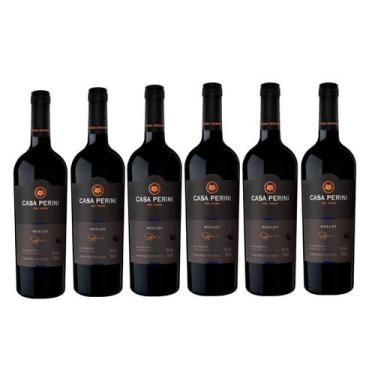 Imagem de Vinho Tinto Seco Casa Perini Merlot 750ml Caixa 6un