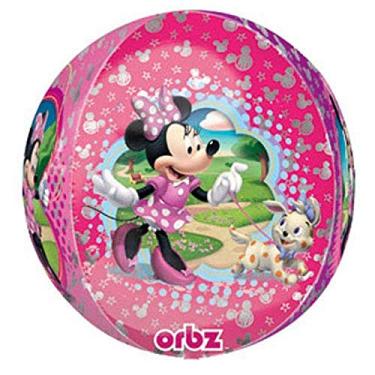 Imagem de Anagram Balão de alumínio Orbz da Minnie Mouse, 40,6 cm, multicolorido