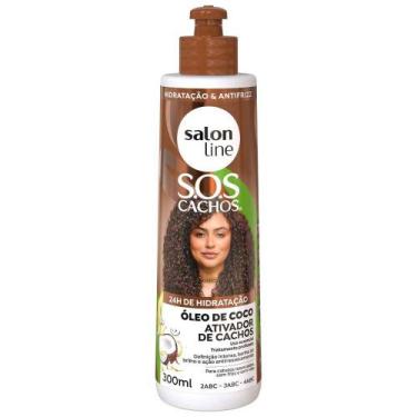 Imagem de Salon Line Ativador de Cachos SOS Cachos - Óleo de Coco Hidratação Abs