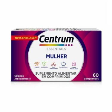Imagem de Centrum Mulher Essentials c/60 rosa feminino biotina zinco - Haleon