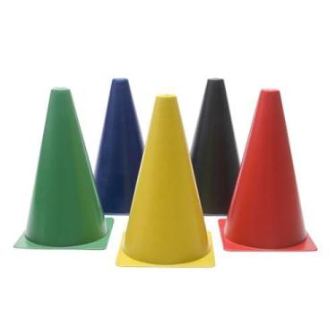 Imagem de Cone De Agilidade Para Treino Funcional De Circuito Agilidade Sinaliza