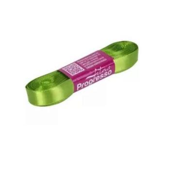 Imagem de Fita de Cetim Progresso 7mm nº1 - 10m Cor 677 Verde Folha - 01 unidade