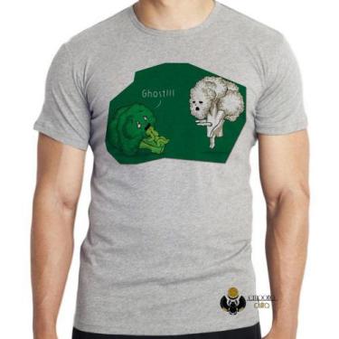 Imagem de Camiseta Brócolis Ghost Blusa criança infantil juvenil adulto camisa t
