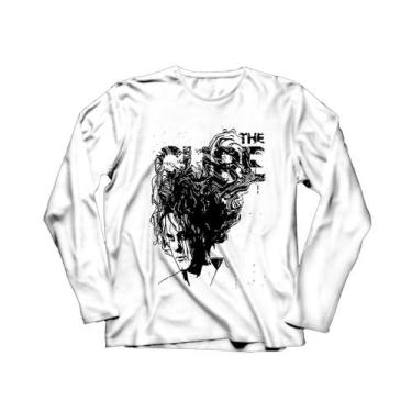 Imagem de Camiseta Manga Longa Feminina The Cure - Ultrav Store, Branco, GG