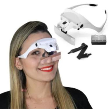 Imagem de Lupa de Cabeça Lupa Oculos Lente que aumenta - A.R Variedades MT