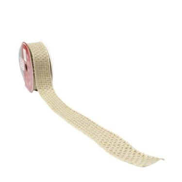 Imagem de Fita Decorativa - Natural - 3,8cm x 9,14m - Cod.FT1553 - 1 unidade -  