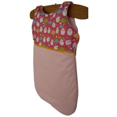 Imagem de Cobertor Manta infantil bebê modelo macacão para dormir com segurança 