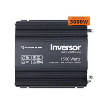 Imagem de Inversor De 1500W 12V/127V Onda Modificada Hayonik - Pw-Hay1500