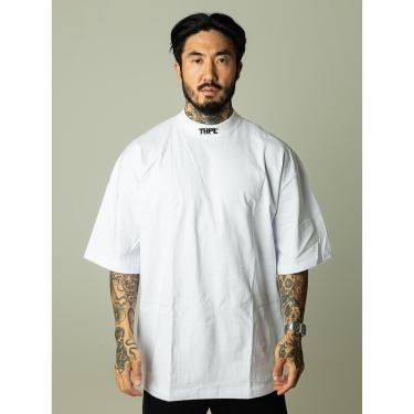 Imagem de Camiseta Oversized Gola Alta Branca Dreams-Unissex