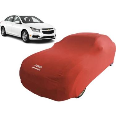 Imagem de Capa Para Proteção Carro Chevrolet Cruze Sedan - Mz, Vermelha