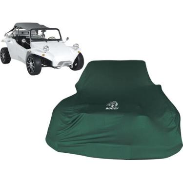 Imagem de Capa Automotiva Buggy Tecido Helanca Cor Preta - Mz, Verde