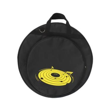 Imagem de Amagogo Bolsa para pratos Caixa para pratos com bolsos adicionais Acessórios para instrumentos de percussão Estojo para pratos