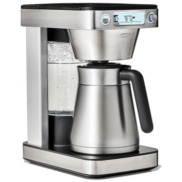 Imagem de Cafeteira de 12 xícaras com Jarra Térmica de Parede Dupla com Isolamento a Vácuo e Controle de Temperatura, 110V, OXO, Prata