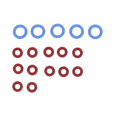 Imagem de Kit de Substituição de Vedação de Anel de Máquina de café, Silicone 17pcs Pequena Junta de Borracha ORings Kit de Substituição de Vedação Prática Peças de Acessórios de Máquina