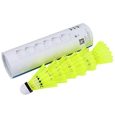 Imagem de 6pcs Petecas de Bola de Badminton de Nylon Profissional para Acessório de Treinamento de Esportes Ao Ar Livre