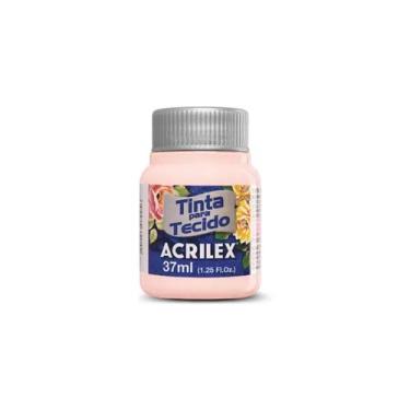 Imagem de Tinta Para Tecido Acrilex Fosca 37ml Escolha a Cor, 634 - ROSTINHO DE 