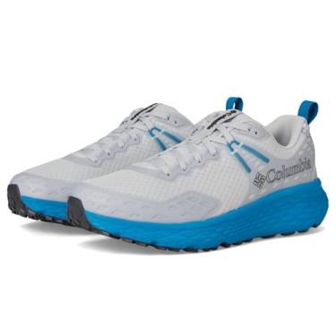 Imagem de Columbia Konos TRS Outdry Tênis de caminhada masculino, Cumulus cinza/azul Echo, 38