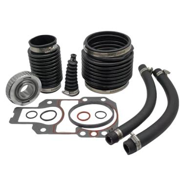 Imagem de SeaSierra Kit de vedação de fole de popa 803097T1 para Mercruiser R MR Alpha One 1 geração 1 substituição de unidade de popa 30-803097T1 Sierra 18-2601