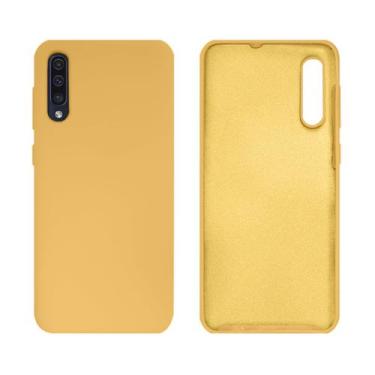 Imagem de Capinha para Galaxy A50 e A30s Silicone Aveludado - GCM, Azul Aquario