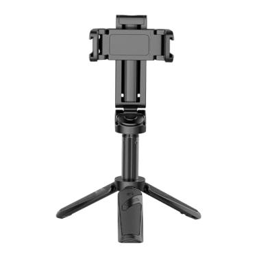 Imagem de Mini Tripé Extensível Ulanzi com Suporte Smartphone Integrado Preto, Ideal para Vlogs e Transmissões Ao Vivo