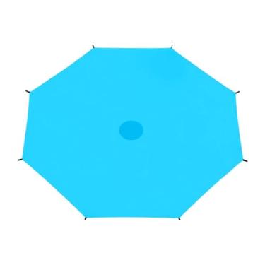 Imagem de Deevoka Trampoline Shade Cover apenas Trampoline Sun Protection Belicyard Backyard Acessórios de trampolim Summer Summer Outdoor Trampoline Canopy, 3.06m