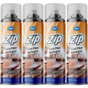 Imagem de Kit 4 Lustra Móveis Spray Zip My Place 300ml