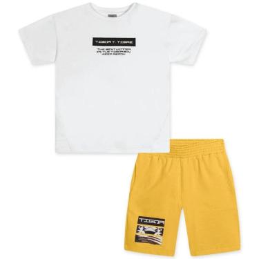 Imagem de Conjunto Infantil Tigor T. Tigre Camiseta Manga Curta e Bermuda Menino-Masculino
