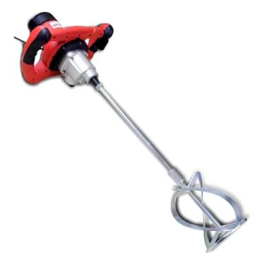 Imagem de Misturador Eletrico Para Argamassa Hm-140 (220v) Cortag Vermelho, Preto