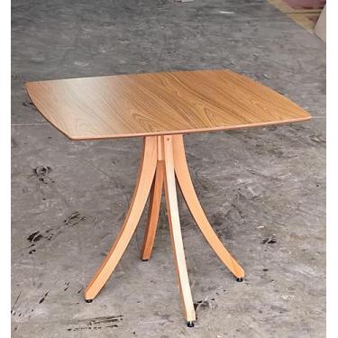 Imagem de Mesa Quadrada Especial Eco de Madeira na cor Freijó 80cm   Ideal para 