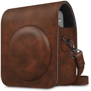 Imagem de Fintie Protective Case Compatível com Fujifilm Instax Mini 90 Neo Classic Instant Film Camera - Tampa premium de saco de couro vegano com alça removív
