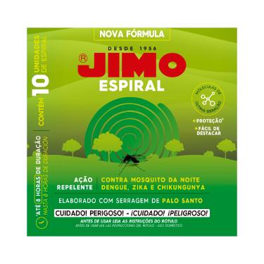 Imagem de JIMO Repelente Espiral Jimo C/10 Mosquitos