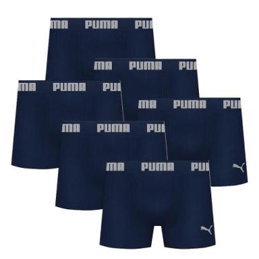 Imagem de 6 Cuecas Boxer Box Sem Costura Masculina Adulta Microfibra - Selene, G