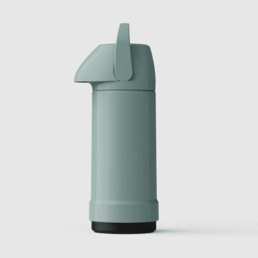 Imagem de Garrafa Térmica GLT Pressão 1L Verde Sálvia Invicta, Único