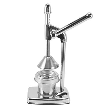 Imagem de Xcello Espremedor manual laranja 304 aço inoxidável grau alimentício minimalista compacto ergonômico cabo de borracha espremedor de frutas