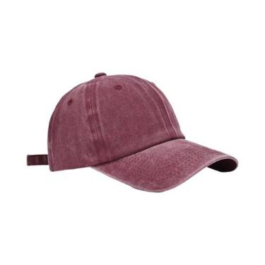 Imagem de Chapéu Snapback Vintage Unissex em Algodão Lavado - Estilo Hip Hop, 54
