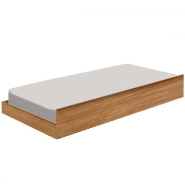 Imagem de Cama Auxiliar Solteiro Barcelona Nature Tebar
