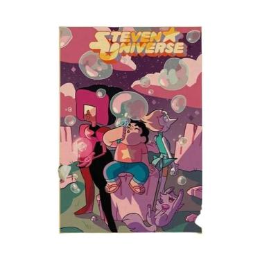 Imagem de Pôster de arte Steven Universe para decoração de bar de sala de estar 