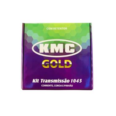 Imagem de Kit Relacao Transmissao Tracao Cg Titan Fan 160 2016 a 2024 Com Retentor Kmc