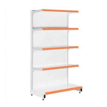 Imagem de Gôndola Prateleira Para Supermercado 5 Níveis 40x30 New Plus 1,70 Pont