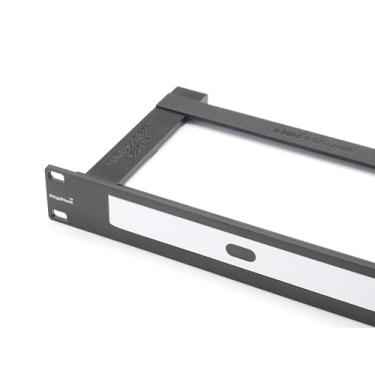 Imagem de thingsINrack Suporte em rack para Ubiquiti UCG-Fiber 48.3 cm 1U - Ajuste preciso