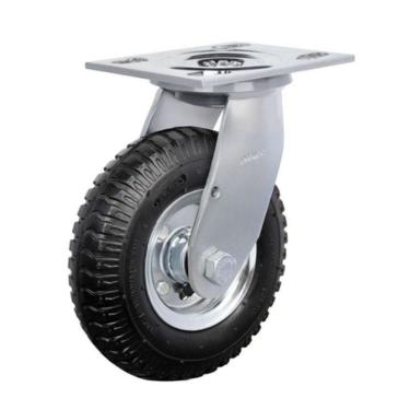 Imagem de Rodizio Borracha Roda Maciça 250-4 Rol.Esfera S/Freio 200Kg