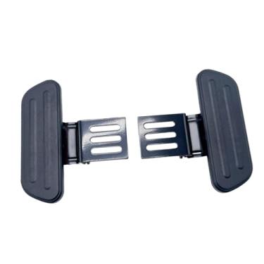 Imagem de menolana Apoio para os pés dianteiro para bicicleta elétrica, pedaleira de scooter alargada, substituição direta, fácil instalação
