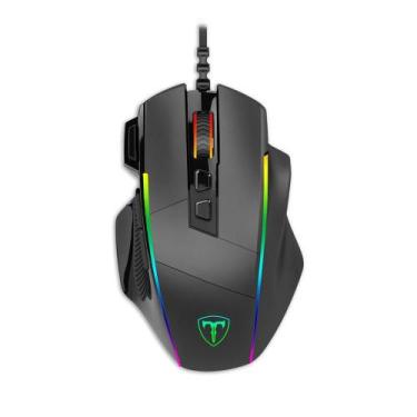 Imagem de Mouse Gamer T-dagger Roadmaster Rgb 8000dpi T-tgm307 Preto