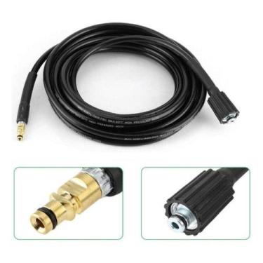 Imagem de Mangueira A. Pressão Karcher K1 K2 K3 K4 K5 Malha De Aço-08m